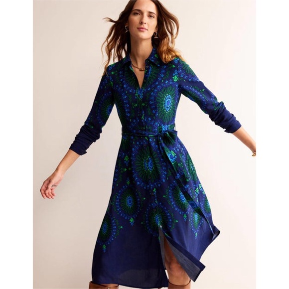 Boden Kate Midi Shirt Dress - Picture 3 of 9